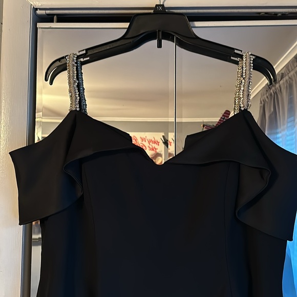 Alexander by Daymor Black Mother of the Groom Gown - Size 20 MAKE AN OFFER - Picture 3 of 12